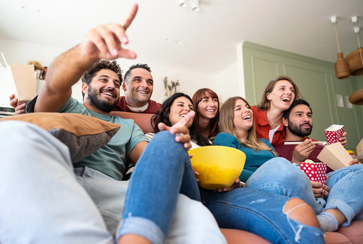 friendswatchingsports